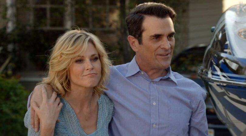 Claire en Phil in Modern Family