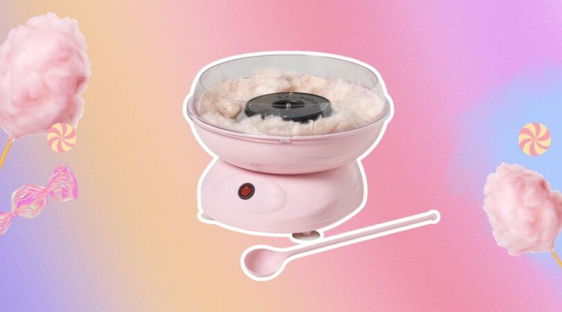 De suikerspin machine van Xenos.