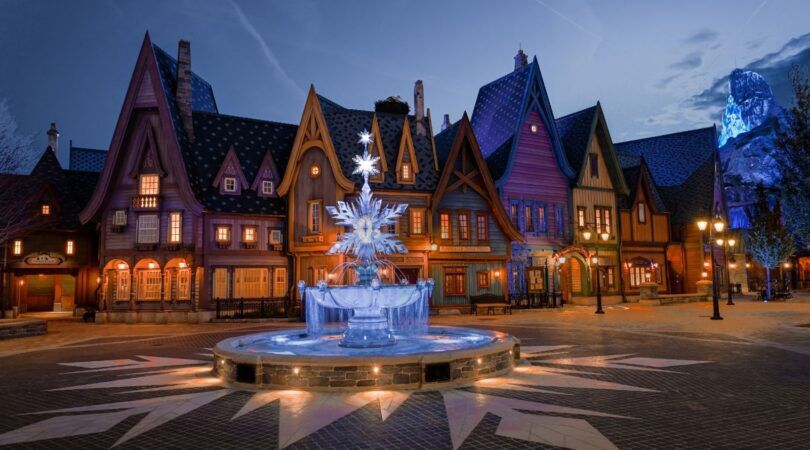 World of Frozen in Disneyland Paris.