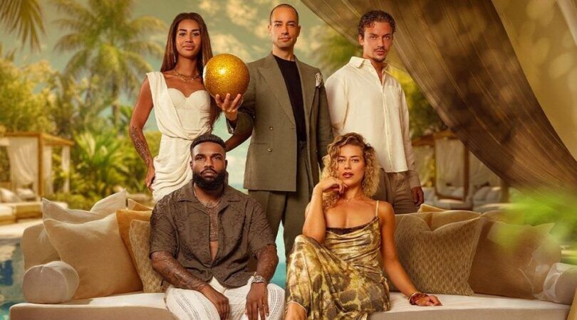 De cast van Paradise Hotel.