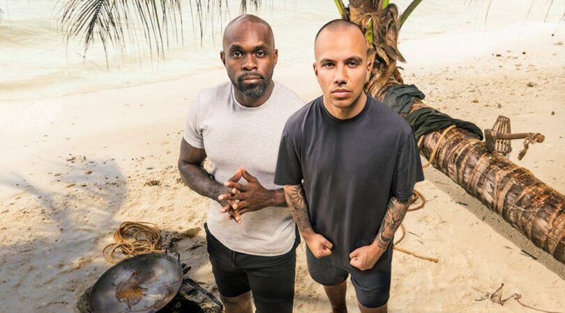 Churandy en Nordin in Expeditie Robinson.