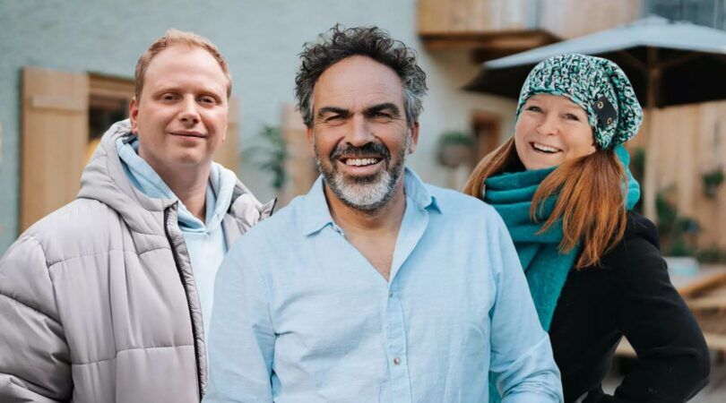 Andre, Klaas en Elsje uit Winter Vol Liefde.