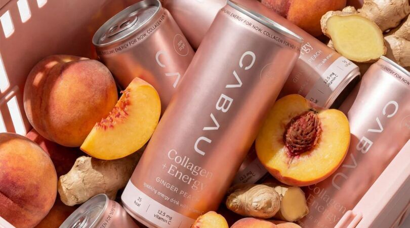 Collagen + Energy drankjes van Cabau.