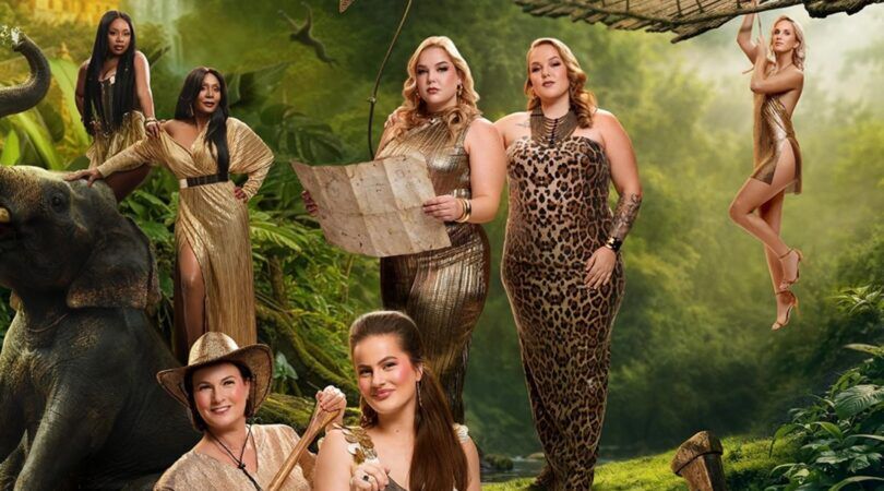 Deelnemers Echte Meisjes in de Jungle: de familie-editie.