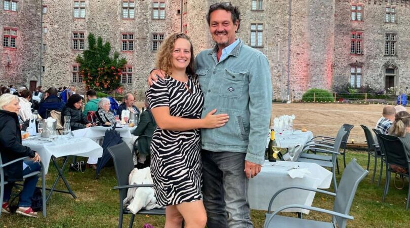 Walter en Anna Linde op de foto.