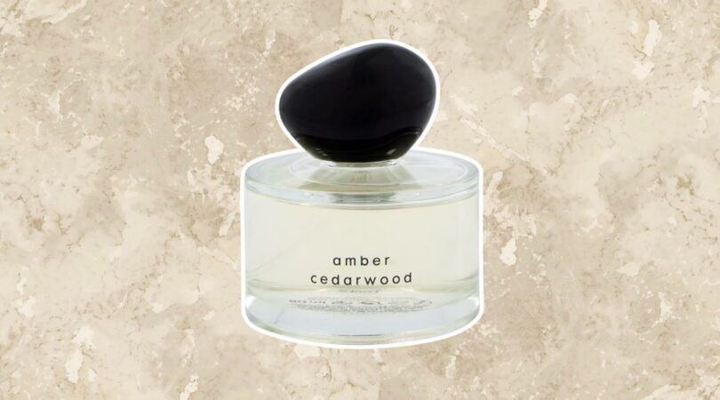 Foto van eau de parfum amber & cedarwood van HEMA.