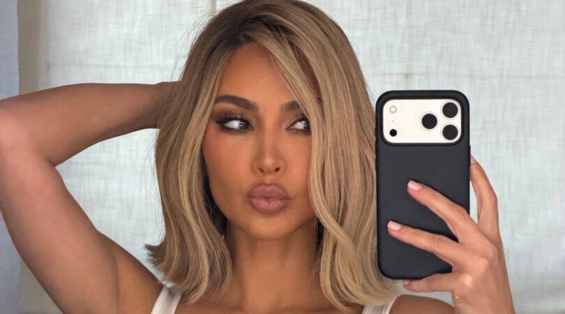 Spiegelfoto Kim Kardashian.