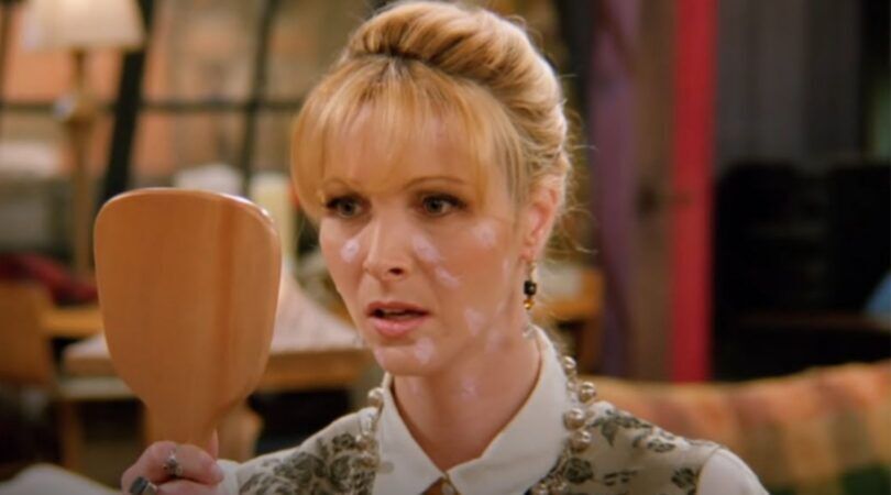 Phoebe Buffay met waterpokken.