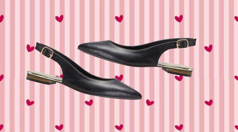 Slingbacks van de Van Haren.
