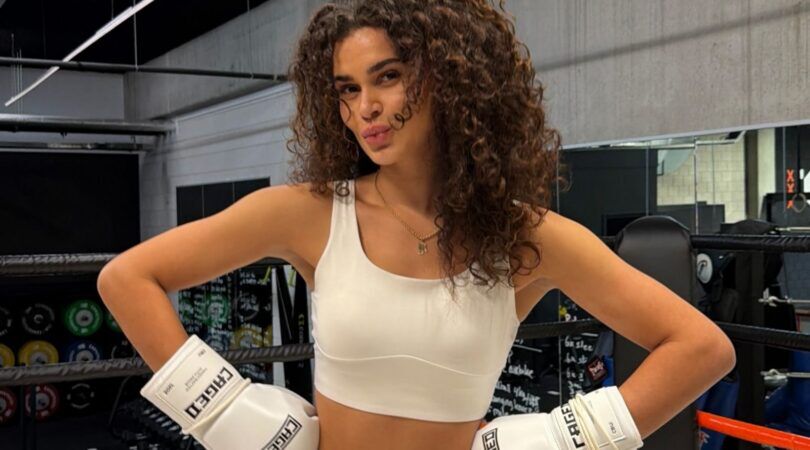 Rachel John in de ring.