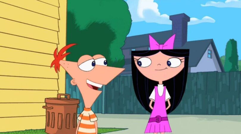 Phineas en Isabella.