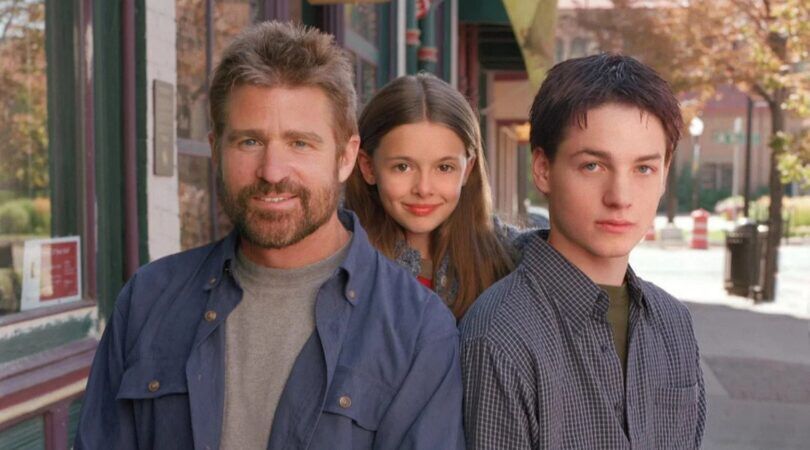 Andrew, Ephram en Delia in Everwood.