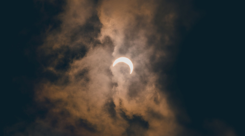 Zonsverduistering.
