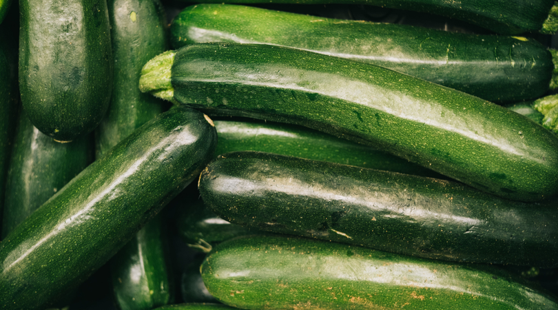 Courgettes.
