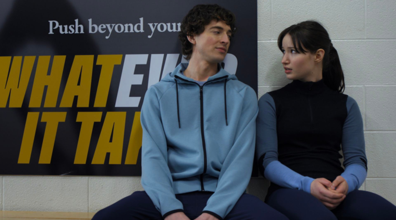 Freddie en Adriana uit Finding Her Edge.