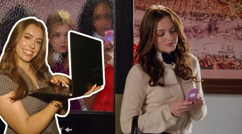 Blair Waldorf in Gossip Girl.