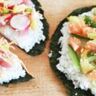 Maak nu in 5 makkelijke stappen deze sushi pizza