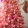 roze-kerstboom