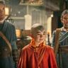 Aang, Katara en Sokka uit Avatar: The Last Airbender.