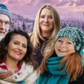 Robin, Claudia, Monique, Elsje en Klaas uit Winter Vol Liefde.