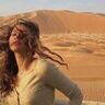 Zendaya in de woestijn.