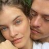 Dylan Sprouse samen met zijn vriendin.