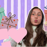 Merel met fleurige cadeautjes