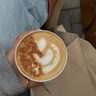 Beeld van een pumpkin spice latte.