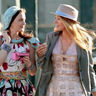 Blair en Serena uit Gossip Girl.